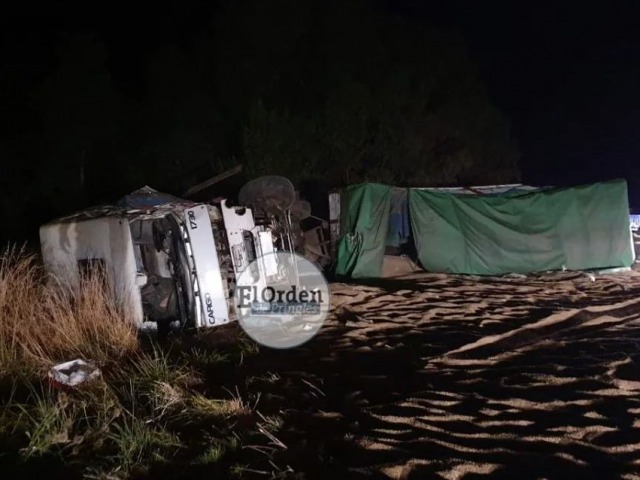 Falleci un camionero de La Madrid en un accidente en Pringles